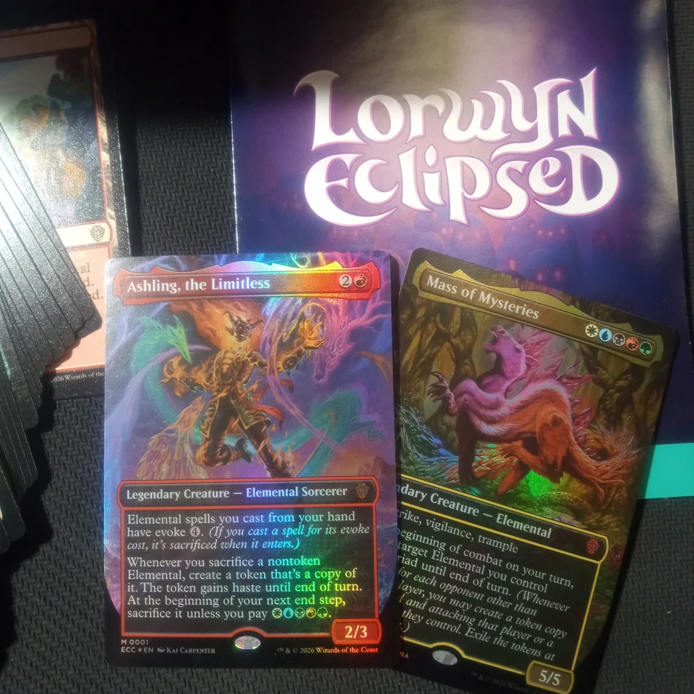 OPEN - MTG Lorwyn Eclipsed Dance of the Elements Commander Deck - OPEN